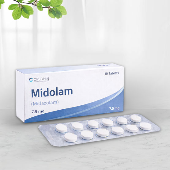Midazolam (Midolam) 7.5 mg